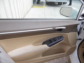 2007 HONDA CIVIC EX WHITE 4DR 1.8L VTEC AT A18756